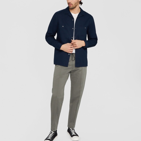 Refined Utility Shirt - New With Tags - NEVER WORN - Navy - Picture 4 of 5